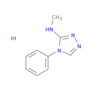 N-methyl-4-phenyl-4H-1,2,4-triazol-3-amine hydroiodide