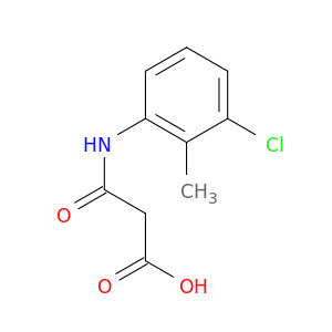 3-((3-Chloro-2-methylphenyl)amino)-3-oxopropanoic acid
