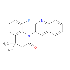 [1(2H),3'-Biquinolin]-2-one, 8-fluoro-3,4-dihydro-4,4-dimethyl-