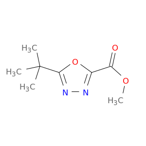 5-叔丁基-1,3,4-恶二唑-2-羧酸甲酯