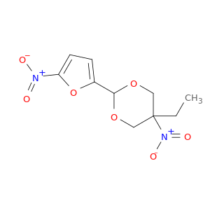 1,3-Dioxane, 5-ethyl-5-nitro-2-(5-nitro-2-furanyl)-