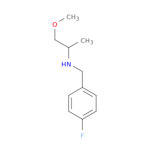 (4-FLUOROBENZYL)(2-METHOXY-1-METHYLETHYL)AMINE