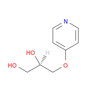 1,2-Propanediol, 3-(4-pyridinyloxy)-, (2R)-