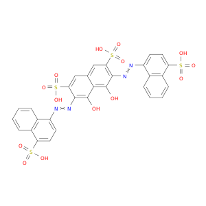 2,7-Naphthalenedisulfonicacid, 4,5-dihydroxy-3,6-bis[2-(4-sulfo-1-naphthalenyl)diazenyl]-