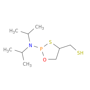 1,3,2-Oxathiaphospholane-4-methanethiol, 2-[bis(1-methylethyl)amino]-