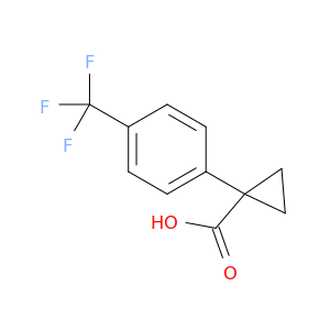 1-(4-三氟甲基苯基)环丙基甲酸