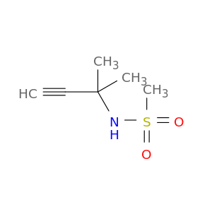 N-(2-methylbut-3-yn-2-yl)methanesulfonamide