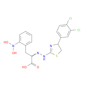 ALPHA-[2-[4-(3,4-二氯苯基)-2-噻唑基]亚肼基]-2-硝基苯丙酸