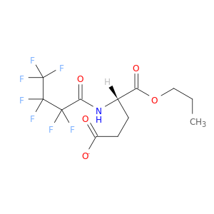 Glutamic acid, N-(2,2,3,3,4,4,4-heptafluoro-1-oxobutyl)-, 1-propyl ester
