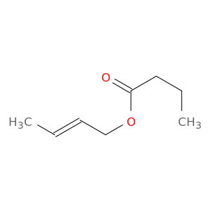 Butanoic acid, (2E)-2-butenyl ester