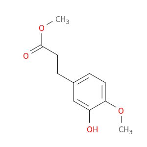 Methyl 3-(3-hydroxy-4-methoxyphenyl)propanoate