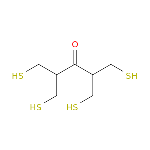 3-Pentanone, 1,5-dimercapto-2,4-bis(mercaptomethyl)-