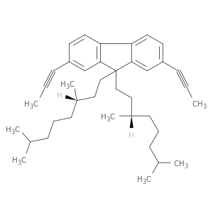 9,9-二(3′,7′-二甲基辛基)-2,7-二-1-丙炔基-9H-芴