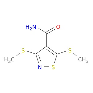 3,5-双(甲基硫基)-4-异噻唑甲基酰胺