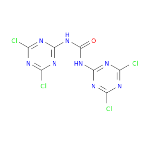 Urea, N,N'-bis(4,6-dichloro-1,3,5-triazin-2-yl)-