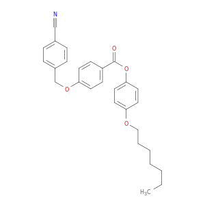 Benzoic acid, 4-[(4-cyanophenyl)methoxy]-, 4-(heptyloxy)phenyl ester
