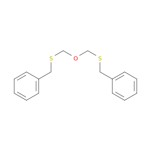 Benzene, 1,1'-[oxybis(methylenethiomethylene)]bis-