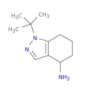 1-tert-Butyl-4,5,6,7-tetrahydro-1H-indazol-4-amine