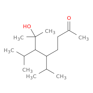 2-Octanone, 7-hydroxy-7-methyl-5,6-bis(1-methylethyl)-