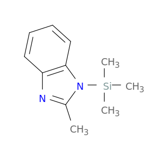 1H-Benzimidazole, 2-methyl-1-(trimethylsilyl)-