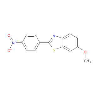 6-甲氧基-2-(4-硝基苯基)苯并噻唑