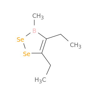 3H-1,2,3-Diselenaborole, 4,5-diethyl-3-methyl-