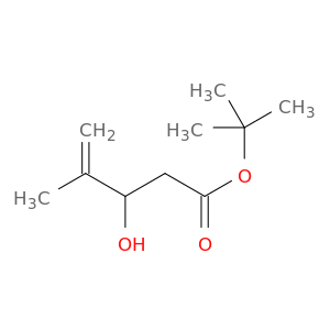 4-Pentenoic acid, 3-hydroxy-4-methyl-, 1,1-dimethylethyl ester
