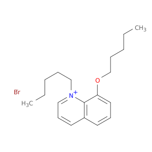 Quinolinium, 1-pentyl-8-(pentyloxy)-, bromide