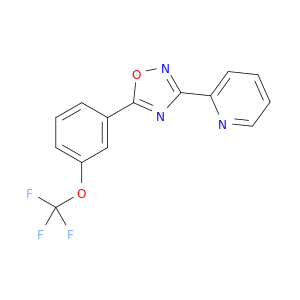 Pyridine, 2-[5-[3-(trifluoromethoxy)phenyl]-1,2,4-oxadiazol-3-yl]-