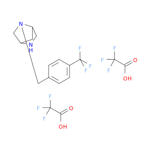 2,5-二氮杂双环[2.2.1]庚烷,2-[[[4-(三氟甲基)苯基]甲基]-,2,2,2-三氟乙酸酯(1:2)