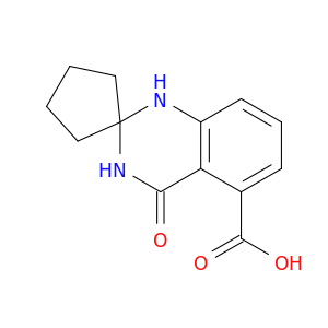 4-氧代螺[1,2,3,4-四氢喹唑啉-2,1'-环戊烷]-5-甲酸