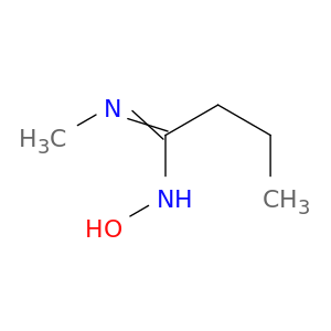 Butanimidamide, N-hydroxy-N'-methyl-