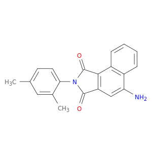 1H-Benz[e]isoindole-1,3(2H)-dione, 5-amino-2-(2,4-dimethylphenyl)-