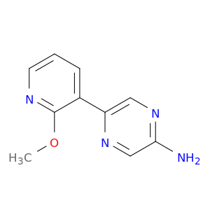 Pyrazinamine, 5-(2-methoxy-3-pyridinyl)-
