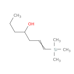1-Hepten-4-ol, 1-(trimethylsilyl)-
