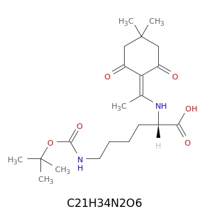 N6-(叔丁氧羰基)-N2-(1-(4,4-二甲基-2,6-二氧代环己叉基)乙基)-L-赖氨酸