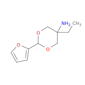 1,3-Dioxan-5-amine, 5-ethyl-2-(2-furanyl)-