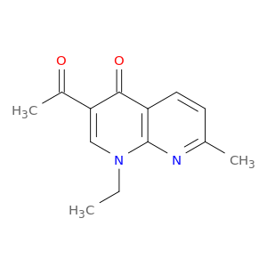 1,8-Naphthyridin-4(1H)-one, 3-acetyl-1-ethyl-7-methyl-