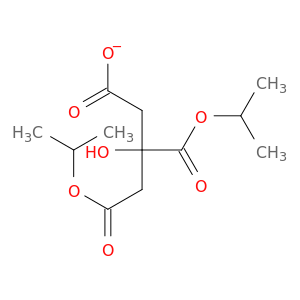 1,2,3-Propanetricarboxylic acid, 2-hydroxy-, 1,2-bis(1-methylethyl) ester