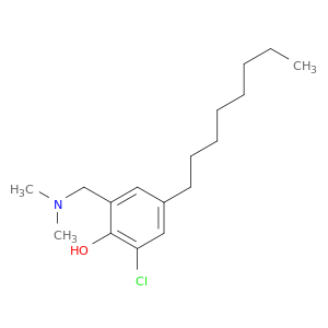 Phenol,2-chloro-6-[(dimethylamino)methyl]-4-octyl-