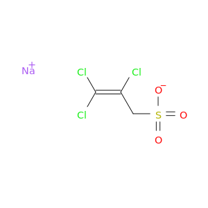 2-Propene-1-sulfonic acid, 2,3,3-trichloro-, sodium salt
