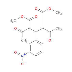 1,5-二甲基2,4-二乙酰-3-(3-硝基苯基)戊二酮