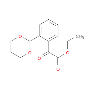ETHYL 2-(1,3-DIOXAN-2-YL)BENZOYLFORMATE