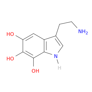 1H-Indole-5,6,7-triol, 3-(2-aminoethyl)-