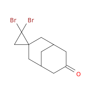 Spiro[bicyclo[3.3.1]nonane-3,1'-cyclopropan]-7-one, 2',2'-dibromo-
