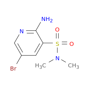 2-Amino-5-bromo-N,N-dimethylpyridine-3-sulfonamide