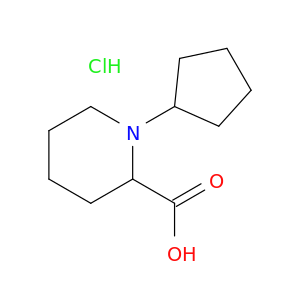 1-Cyclopentylpiperidine-2-carboxylic Acid Hydrochloride