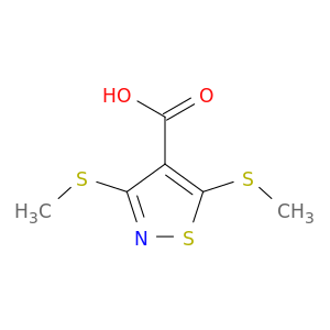 3,5-双(甲基硫基)-4-异噻唑羧酸