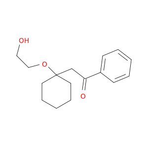 Ethanone, 2-[1-(2-hydroxyethoxy)cyclohexyl]-1-phenyl-