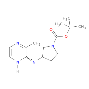 3-(3-甲基吡嗪-2-基氨基)-吡咯烷-1-羧酸叔丁基酯